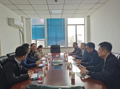 千年舟集团董事长陆铜华一行来访，共探新材料技术推广新路径